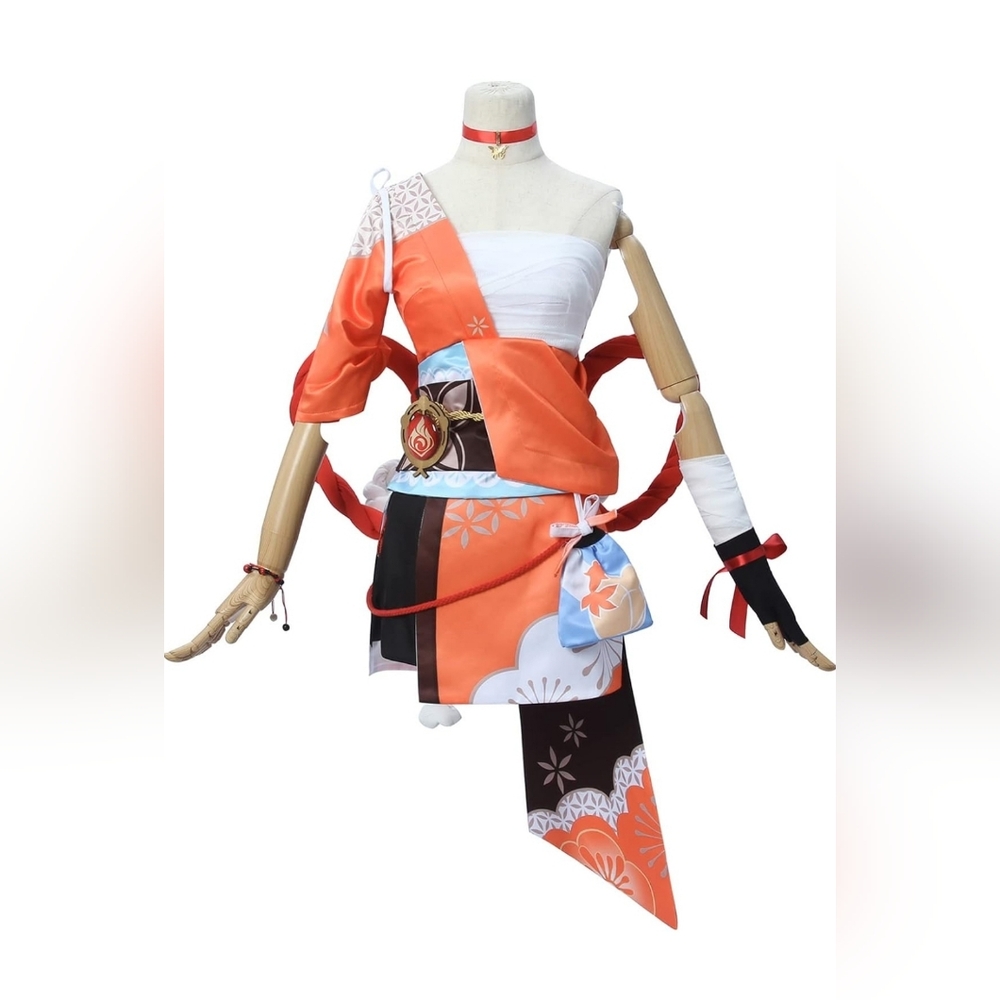 New Genshin Impact Cosplay Anime Costume Outfit XL $134 MSRP